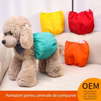 Amor pantaloni fiziologici din poliester pentru câini, lavabili, impermeabili, protecție în perioada de căldură pentru masculi, origine Zhejiang, China