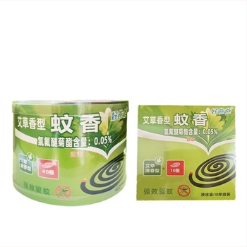 Tămâie împotriva țânțarilor, aromă mugwort, formă solidă, disc tip, 30-40 cercuri