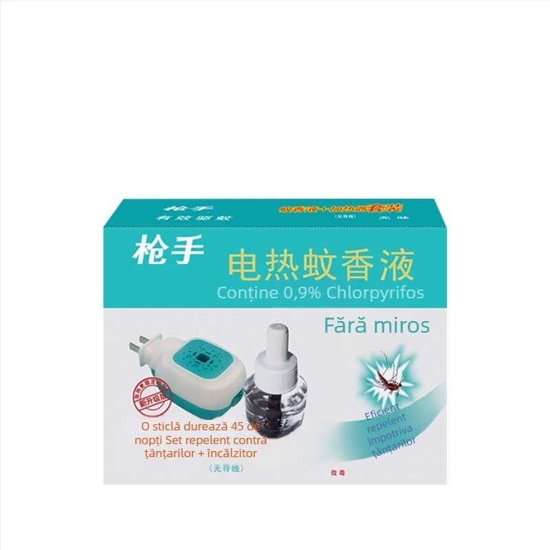 Gunner Lichid repelent electric pentru țânțari – fără miros, reîncărcare 20 buc., WP20140166