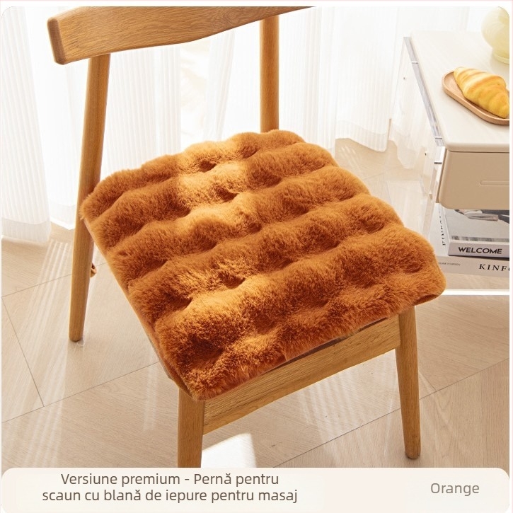 Pernă de șezut din pluș pentru scaun de birou, stil modern de simplitate, pentru birou