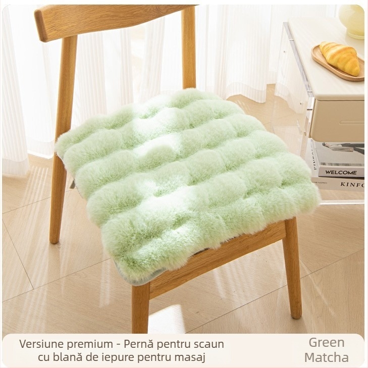 Pernă de șezut din pluș pentru scaun de birou, stil modern de simplitate, pentru birou