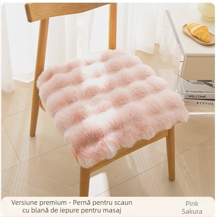 Pernă de șezut din pluș pentru scaun de birou, stil modern de simplitate, pentru birou