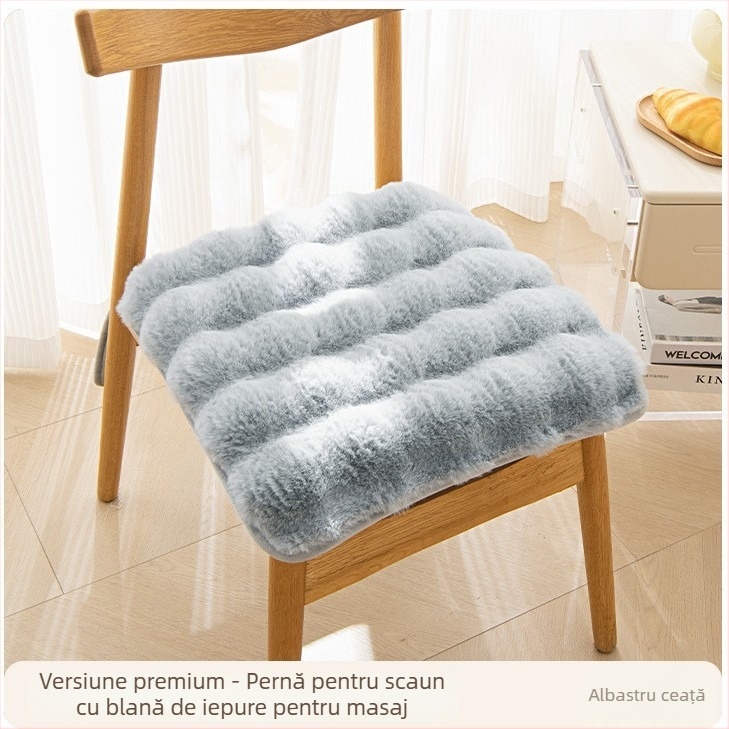 Pernă de șezut din pluș pentru scaun de birou, stil modern de simplitate, pentru birou