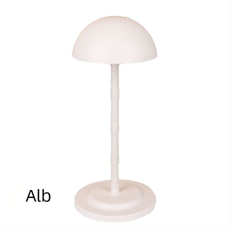 Meirui Stativ pentru peruci – suport detașabil din plastic și cap rotund în formă de ciupercă