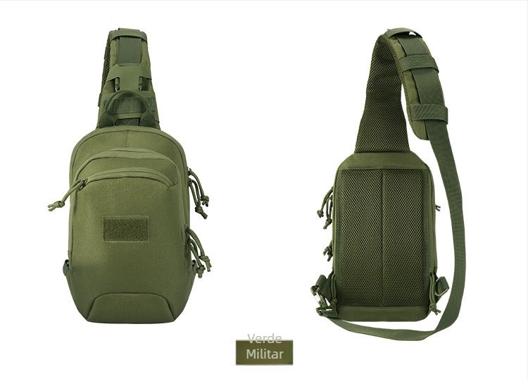 Yakoda Geantă Tactică pentru Piept – Unisex, Outdoor, Impermeabilă, Ultra-ușoară, Poliester