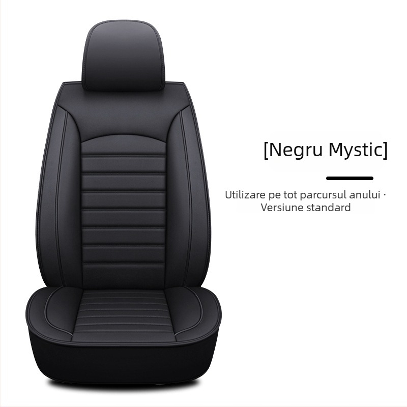 Set huse scaune auto pentru modele dedicate – universal pentru patru anotimpuri, rezistent la uzură, suprafață din poliester, umplutură din burete, margine cusută