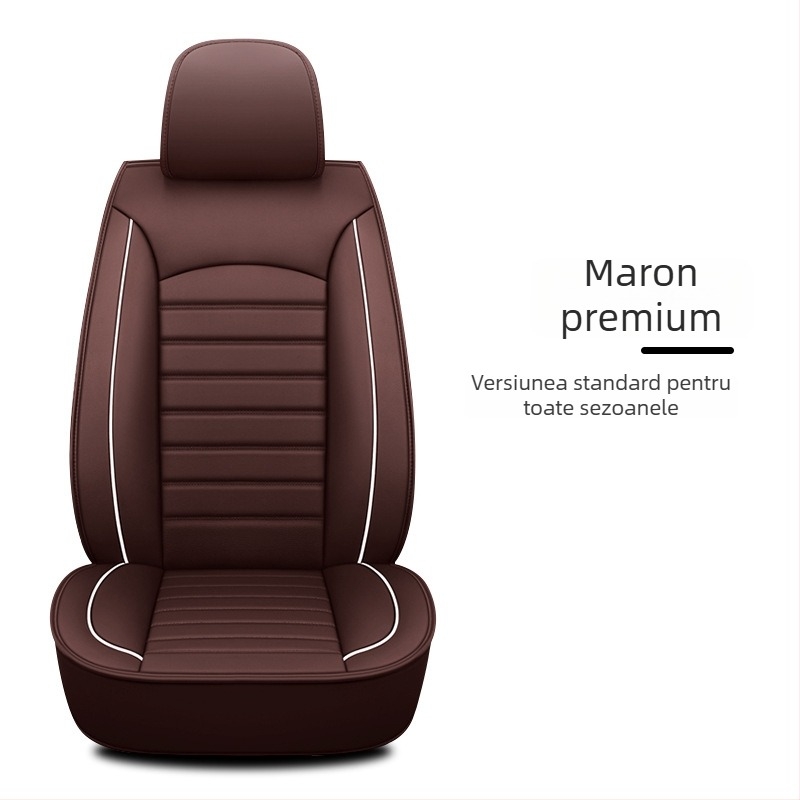 Set huse scaune auto pentru modele dedicate – universal pentru patru anotimpuri, rezistent la uzură, suprafață din poliester, umplutură din burete, margine cusută