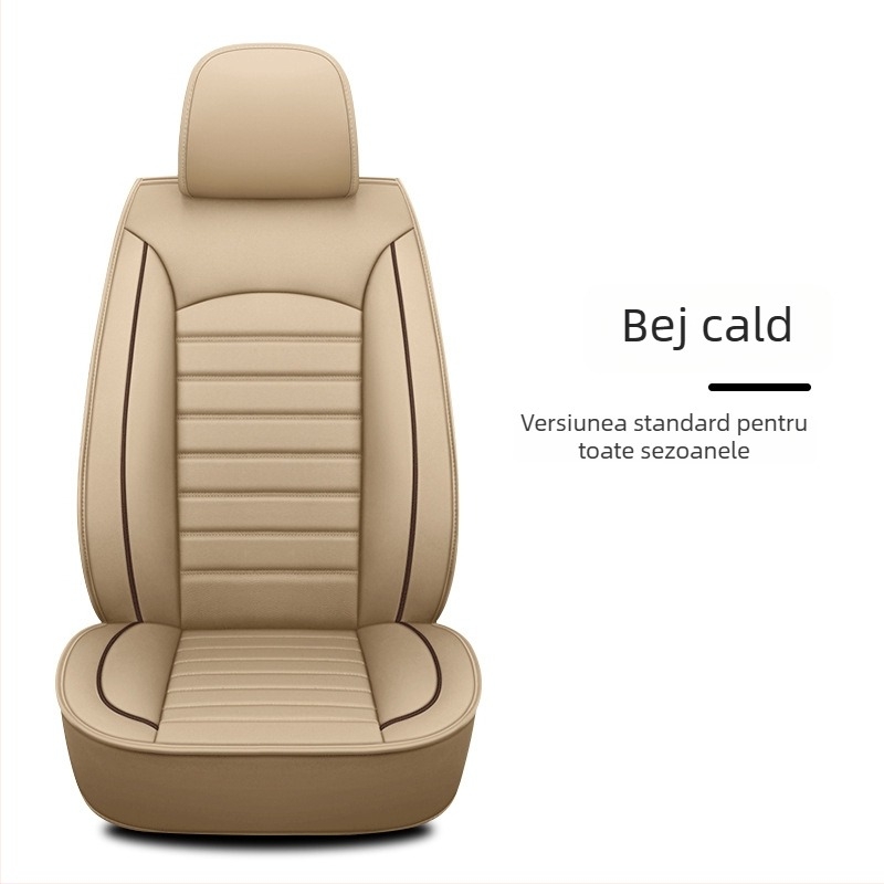 Set huse scaune auto pentru modele dedicate – universal pentru patru anotimpuri, rezistent la uzură, suprafață din poliester, umplutură din burete, margine cusută