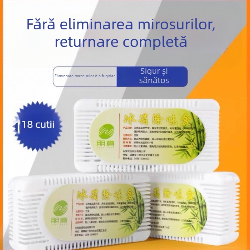 Dezodorizant pentru frigider – Pengyi, 240 g, Dezodorizare, Aromă: Altele