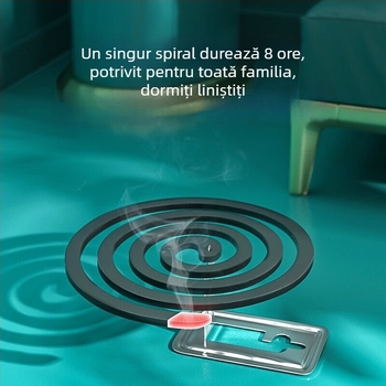 Chaowei Bețișoare anti țânțari din tămâie, aromă de santal și mugwort, durată lungă, 30 de bețișoare pe cutie