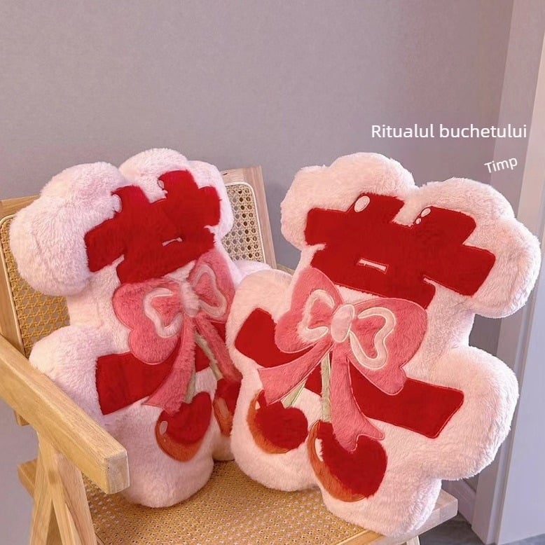 Păpușă pluș cu pluș scurt super moale, umplutură PP bumbac, pentru 14+