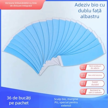 Adeziv pentru peruci - bandă adezivă dublu față pentru peruci, Rain Butterfly, Conținut net 50