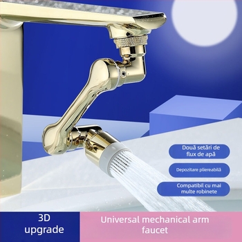 JOJMW Robinet electric pentru bucătărie, cu design cu articulație simplă și miez de supapă din cupru, CE certificat