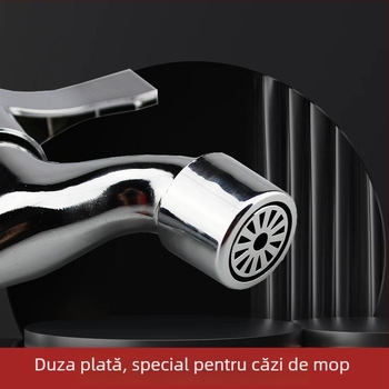 Robinet pentru mașină de spălat din cupru, cu deschidere rapidă, corp din cupru DN15, valvă cu nucleu ceramic, montaj manual, 0–100°C, 1,6 MPa