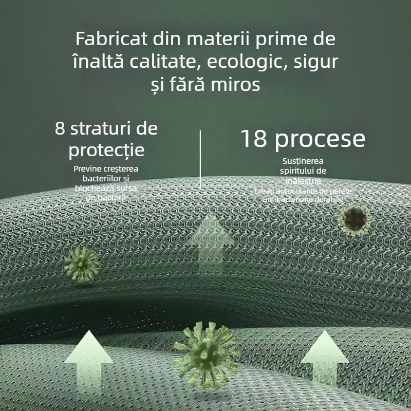 Stickere electrostatice pentru tablă de scris - graffiti fără adeziv, set 5+ bucăți, model simplu, pentru living, dormitor, birou, bucătărie, baie