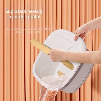 Găleată din plastic pentru baie de picioare, cu control al temperaturii, ridicare, masaj și aburi