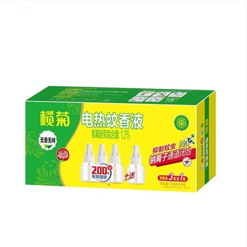 Lichid repelent de țânțari pentru dispozitiv electric - fără parfum, Olive Chrysanthemum, pachet 6 sticle