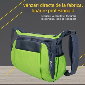 Geantă de călătorie crossbody, din Oxford, capacitate 20–35 L, impermeabilă și rezistentă la uzură, logo personalizat