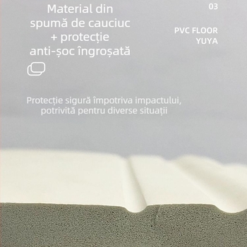 Protector de margine din plastic autoadeziv, plint cu design minimalist, material NBR