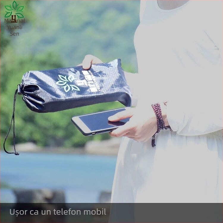 Taburet pliabil din aliaj de aluminiu, scaun de camping portabil, gata pentru etichetare privată