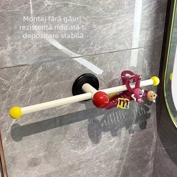 Raft montat pe perete pentru accesorii de păr - metal și PP, brand Yijuju, model xxx4564879, sursă de aprovizionare internațională exclusivă