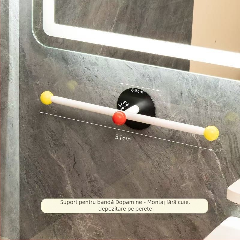 Raft montat pe perete pentru accesorii de păr - metal și PP, brand Yijuju, model xxx4564879, sursă de aprovizionare internațională exclusivă