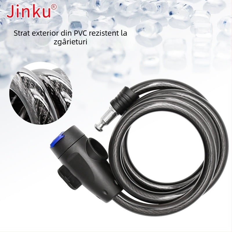 Vault 402A Încuietoare pentru bicicletă de munte – Anti-furt, 310 g, Materiale: cupru, fier, PVC