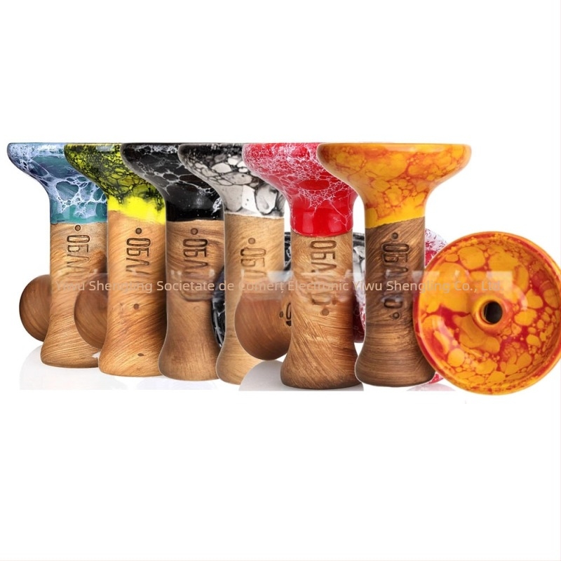 Vas ceramic narghilea, stil modern minimalist japonez, cod produs We005, cutie 72 bucăți, imprimare logo disponibilă