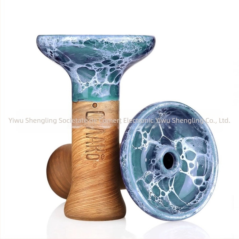 Vas ceramic narghilea, stil modern minimalist japonez, cod produs We005, cutie 72 bucăți, imprimare logo disponibilă