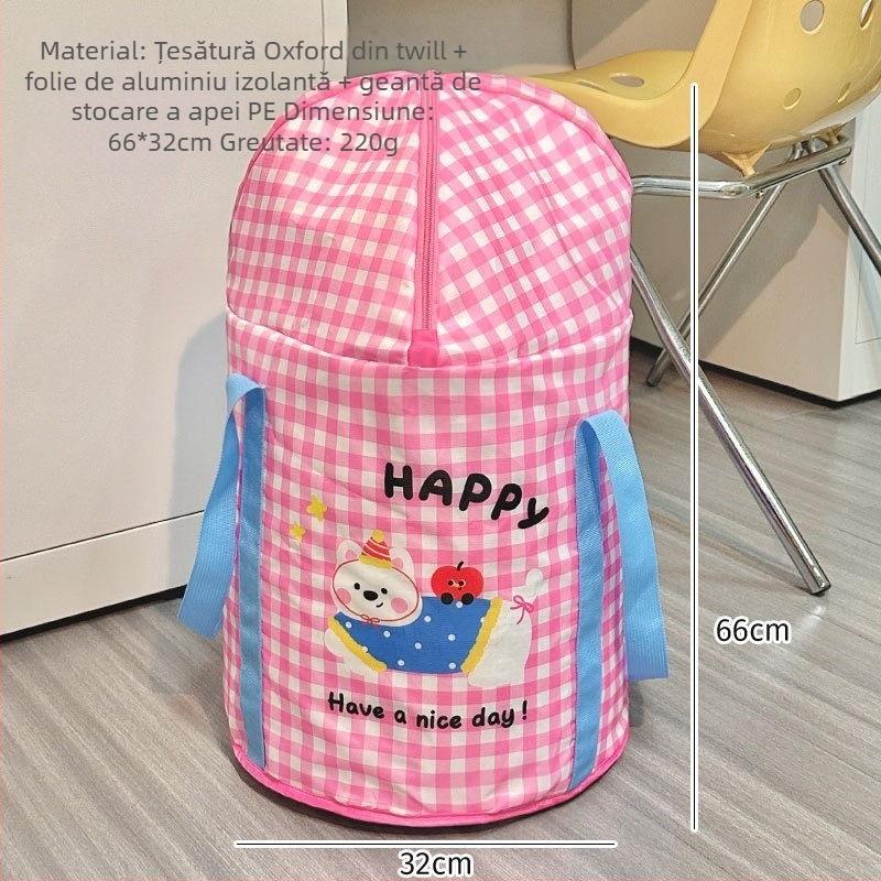 Vas de baie pentru picioare pliabil, țesătură impermeabilă, profund pentru înmuiere, destinat bărbaților, model LH168