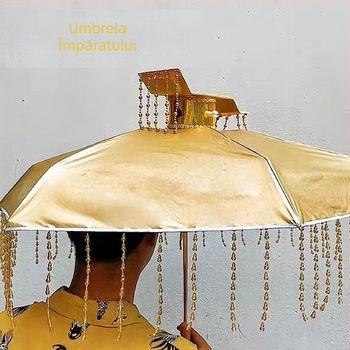 Umbrelă Sunny de soare, structură din aliaj cu 6 brațe, țesătură 170T, tijă din aliaj, mâner din oțel, deschidere manuală, UPF > 40, design portabil