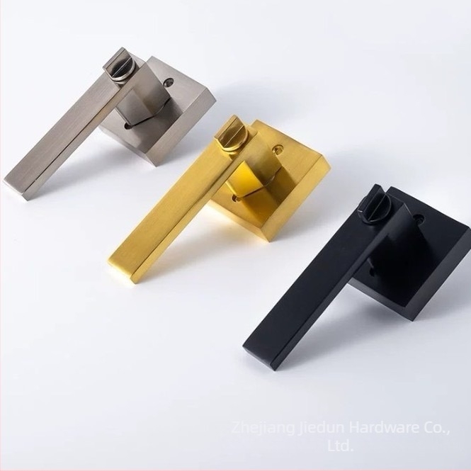 Încuietoare de ușă din aliaj de zinc, tip ball lock, model Ball lock tongue, pentru uși din lemn, design simplu și robust