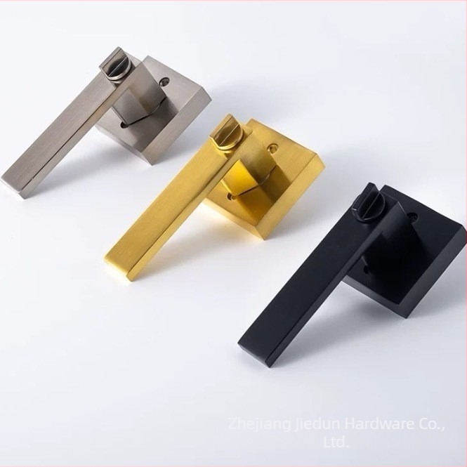 Încuietoare de ușă din aliaj de zinc, tip ball lock, model Ball lock tongue, pentru uși din lemn, design simplu și robust