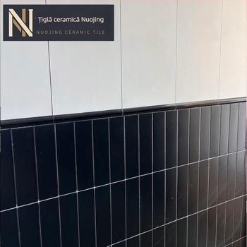 Placă glazurată Grid Tile Series, stil Nordic, suprafață mată, antiderapant pentru pereți interni