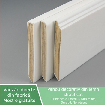 Plintă de podea Weihuang – lemn masiv cu mai multe straturi, stil european, model: Skirting, stil: simplitate modernă, lux ușor, originea: Guangzhou