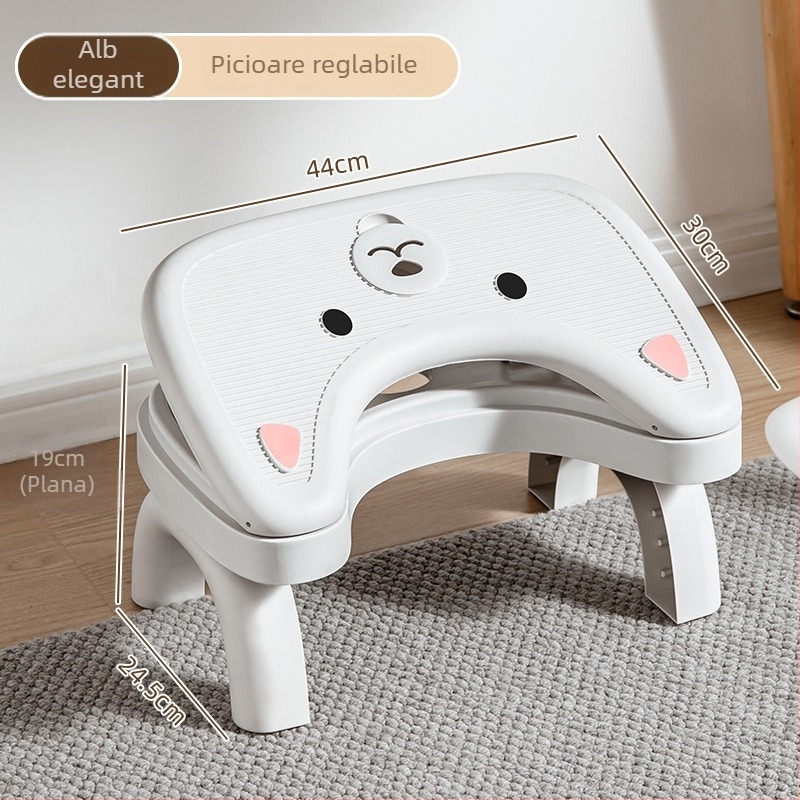 Scaun de toaletă pliabil cu aromaterapie, din plastic, brand Yue chen youpin