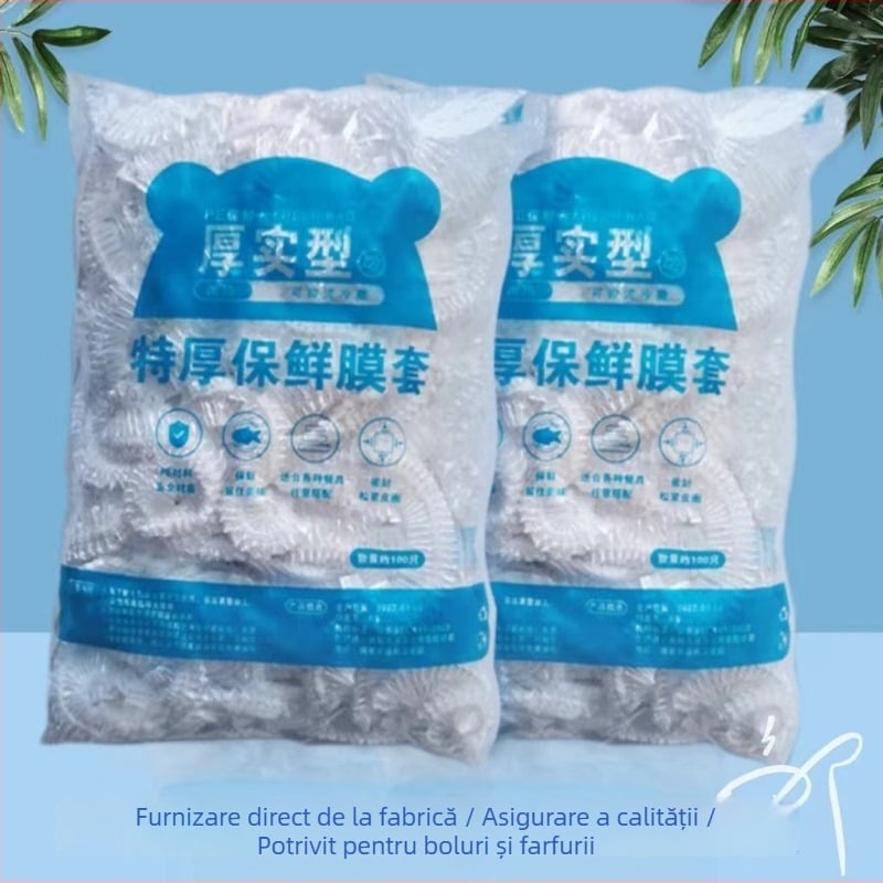 Set folie alimentare de unică folosință, PE, 12+ bucăți, multifuncțional