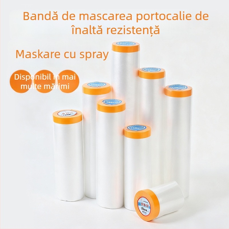 Guokang Acoperire Transparentă pentru Mobilier — Film Plastic Transparent, de Unică Folosință, Protecție Împotriva Prafului pentru Decorul Casei, Personalizare Disponibilă