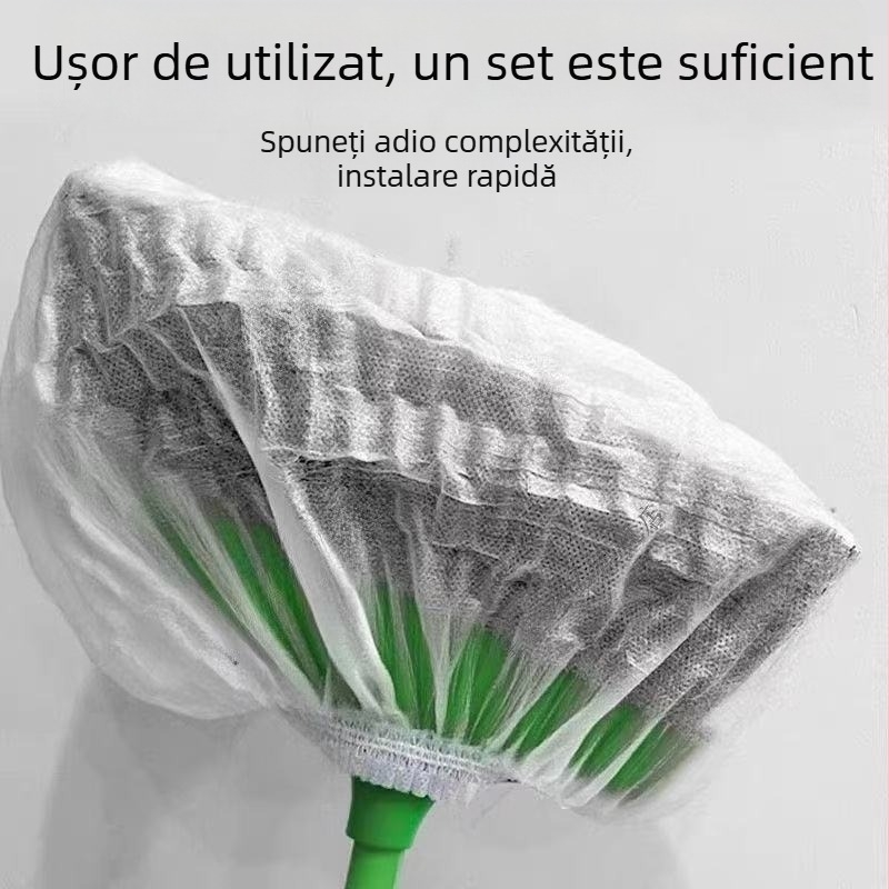 Husă de mătură de unică folosință pentru îndepărtarea prafului - (Material: textil; Origine: Zhejiang; Scop: Îndepărtarea prafului)