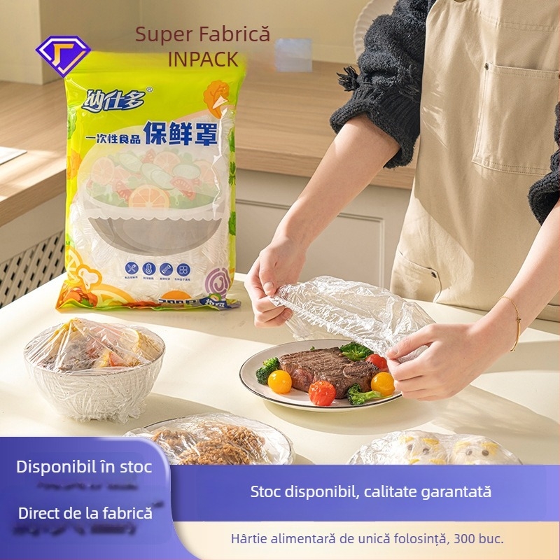 Acoperire de plastic pentru folie alimentară, de unică folosință din HDPE, 36 de bucăți într-o cutie, lansare primăvara 2025, origine Anhui