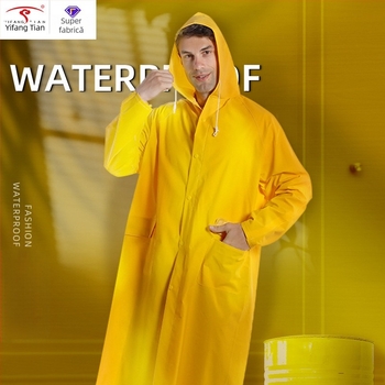 Poncho de ploaie din PVC pentru adulți — croială pentru întreg corp, grosime 0,3 mm, potrivit pentru drumeții și ciclism, personalizare logo