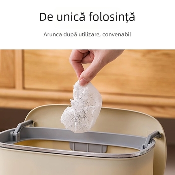 Protecție universală de unică folosință pentru roțile de la valize — material nețesut, elastic, potrivit pentru valize, mese și scaune