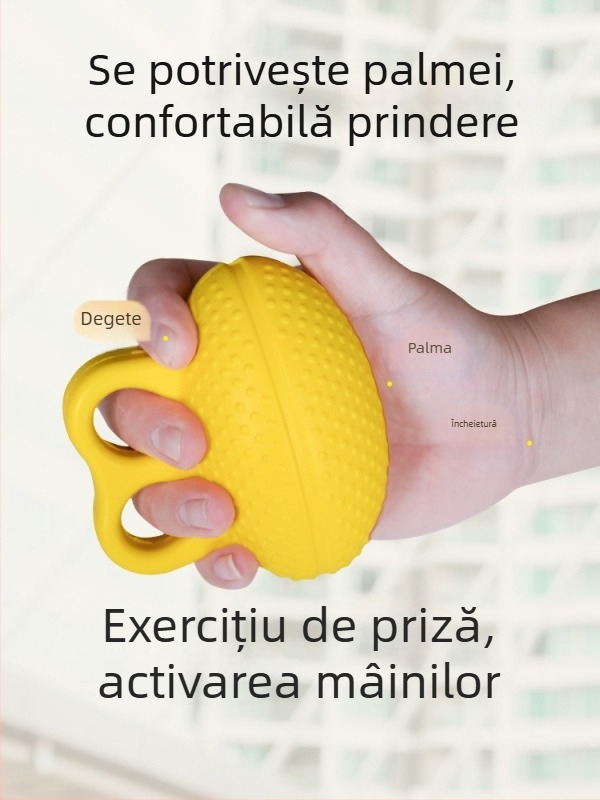 Minge de exerciții pentru prindere – PU, pentru exerciții degetelor și a încheieturii, pentru adulți