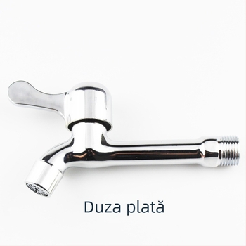 Robinet extins pentru mașina de spălat, montat pe perete, dual-use, aliaj zinc, intrare 15 mm, scaunul valvei 20 mm, 1,6 MPa