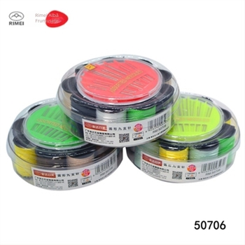 Cutie de cusut portabilă, cu carcasă din plastic, stil clasic chinezesc, design simplu