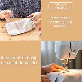 Cutie pentru ață de cusut pentru uz casnic — Fire de cusut de înaltă calitate pentru cusut manual și cu mașina, set mic de bobine (Categorie: Cutie pentru ață de cusut; Import: Nu; Destinație: Uz casnic)