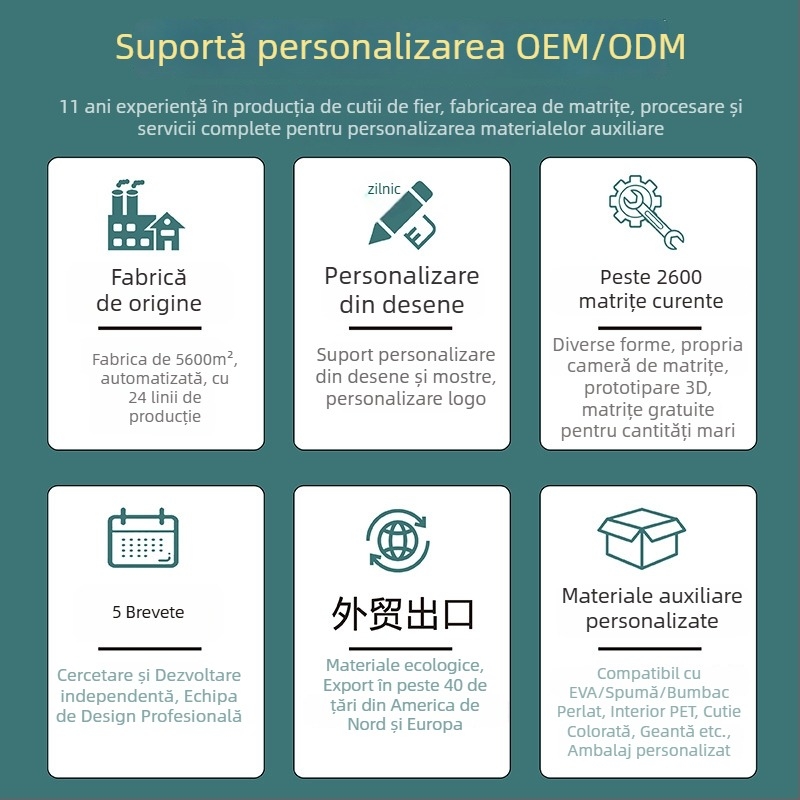 Cutie mică din tinplată pentru cadouri – formă plată, imprimare offset, model Tinplate small iron box