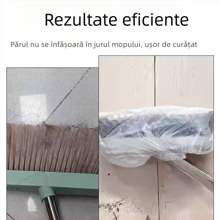 Capac de praf pentru mătură, de unică folosință, din țesătură nețesută, stil simplu modern, pentru uz casnic