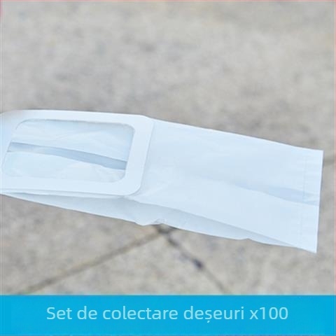 Dispenser pentru sacoșe de câini cu clips și alimentare automată (Plastic; Model 48931157; 20 bucăți în cutie)