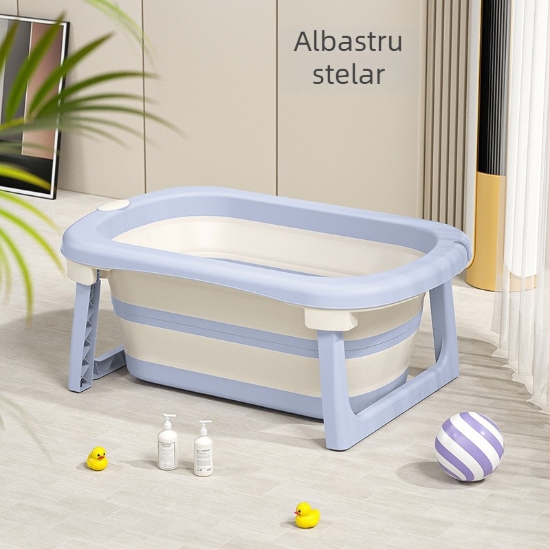 Cadă de baie pentru bebeluși - pliabilă, din plastic, Le Bonnie, origine Taizhou, pentru nou-născuți și copii